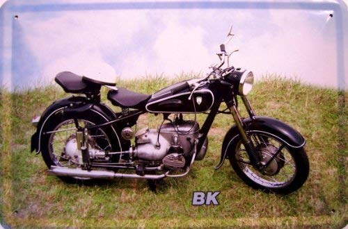 IFA MZ BK Motorrad DDR Blechschild Schild Blech Metall Metal Tin Sign 20 x 30 cm von unbekannt