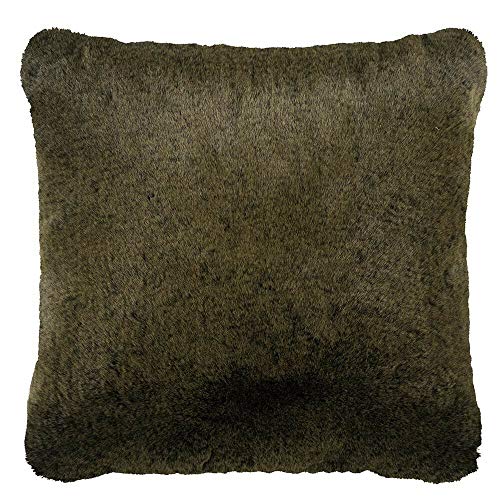 Pad - Kissenhülle, Kissenbezug, Kissen - Champagne - Polyester - Olive/grün - 48x48 cm von unbekannt