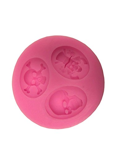 Silikonform Mold Skulls Schädel Pirat Silikonform Mold Skulls Schädel Pirat von unbrand