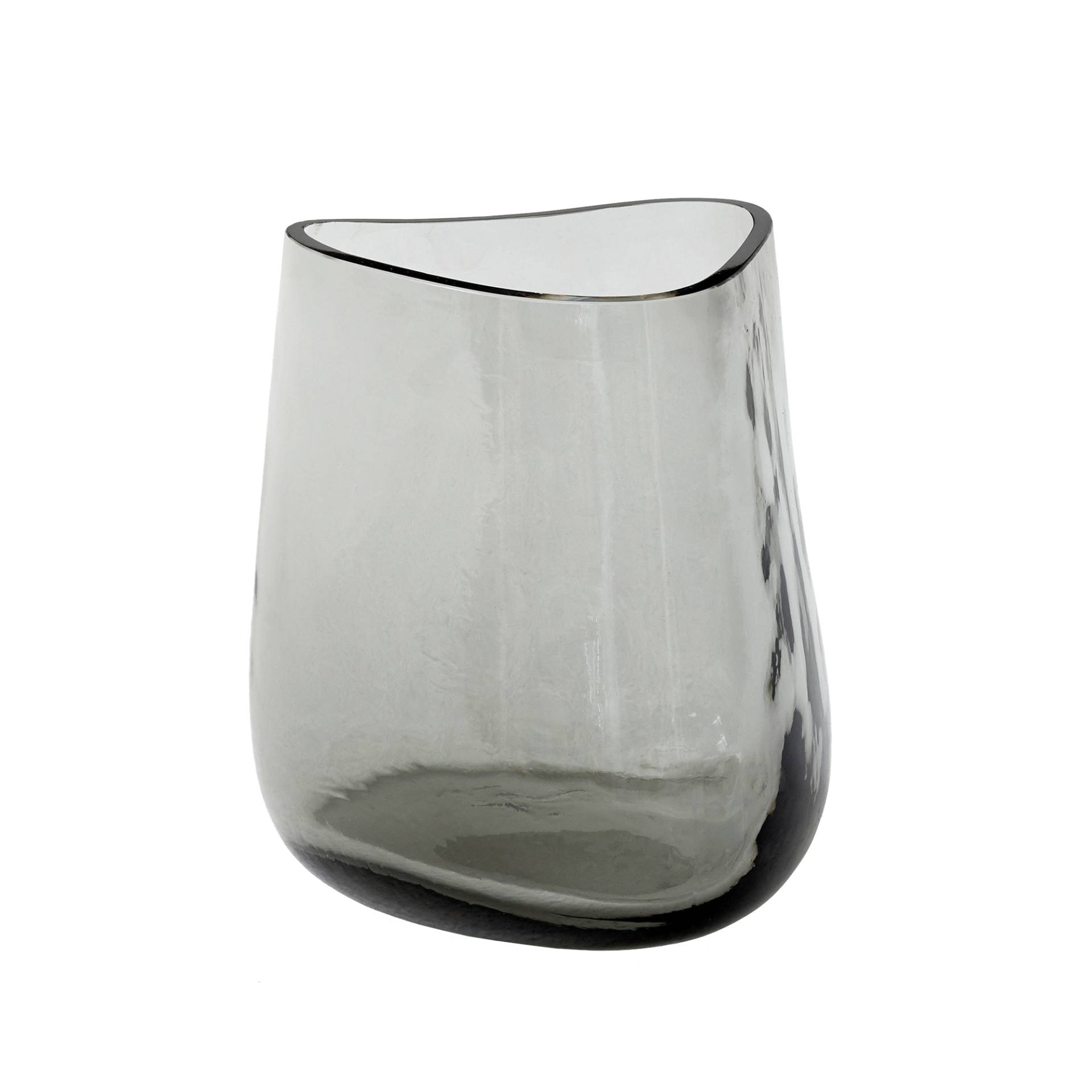 &Tradition - Collect SC66 Glas Vase - shadow/BxHxT 14x16x15cm/nur Handwäsche von &Tradition