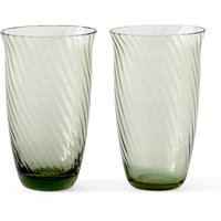 &Tradition - Collect SC60 Trinkglas, 165 ml, moss (2er Set) von &Tradition