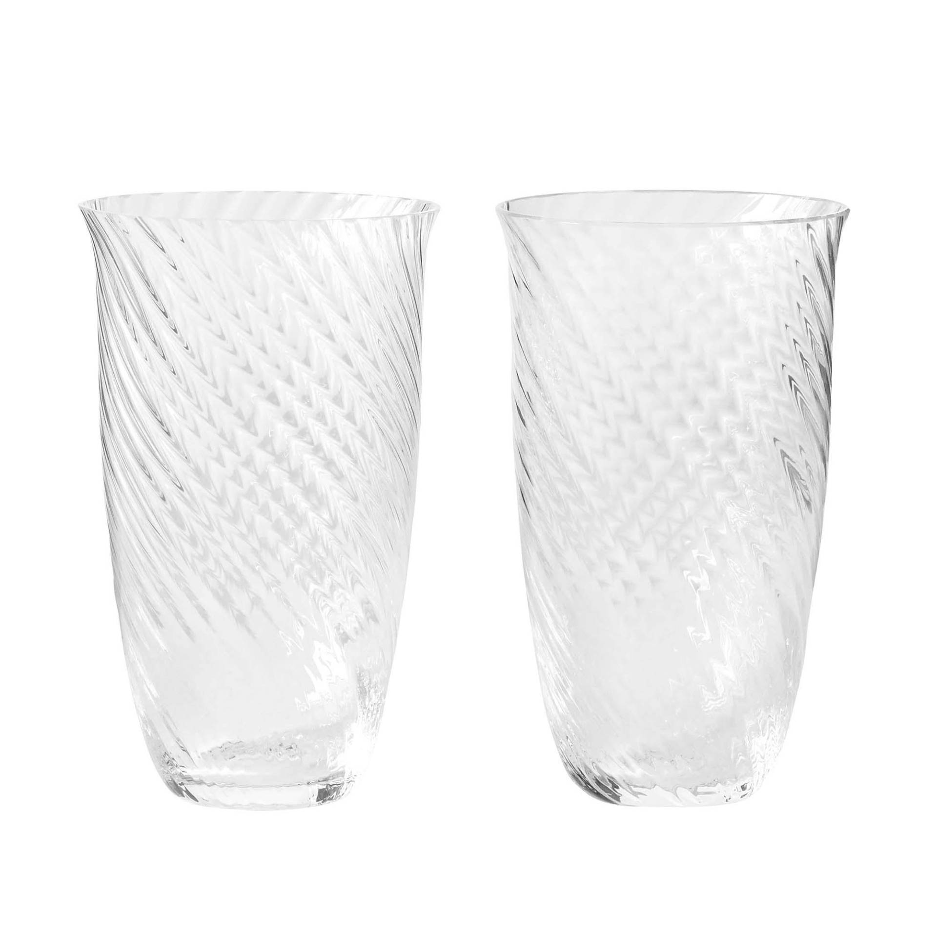 &Tradition - Collect SC60 Trinkglas 2er Set - transparent/H x Ø 10,5x6,4cm/165ml/spülmaschinenfest von &Tradition