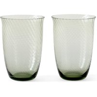 &Tradition - Collect SC61 Trinkglas, 400 ml, moss (2er Set) von &Tradition