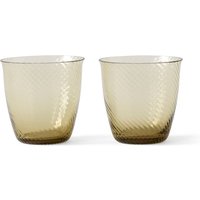 &Tradition - Collect SC78 Trinkglas, 180 ml, amber (2er Set) von &Tradition
