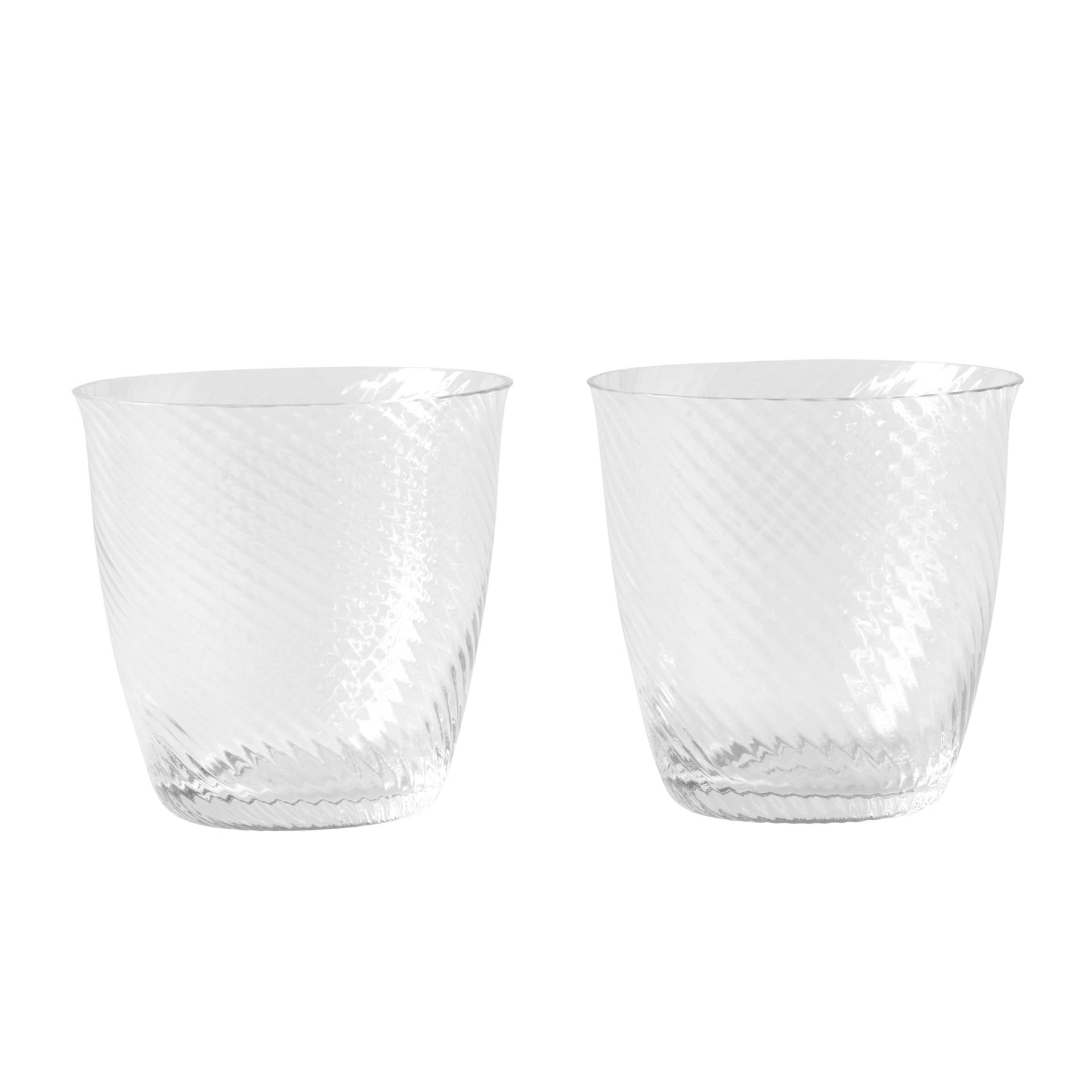 &Tradition - Collect SC78 Trinkglas 2er Set - klar/Glas mundgeblasen/HxØ 8x8cm/180ml/spülmaschinenfest von &Tradition