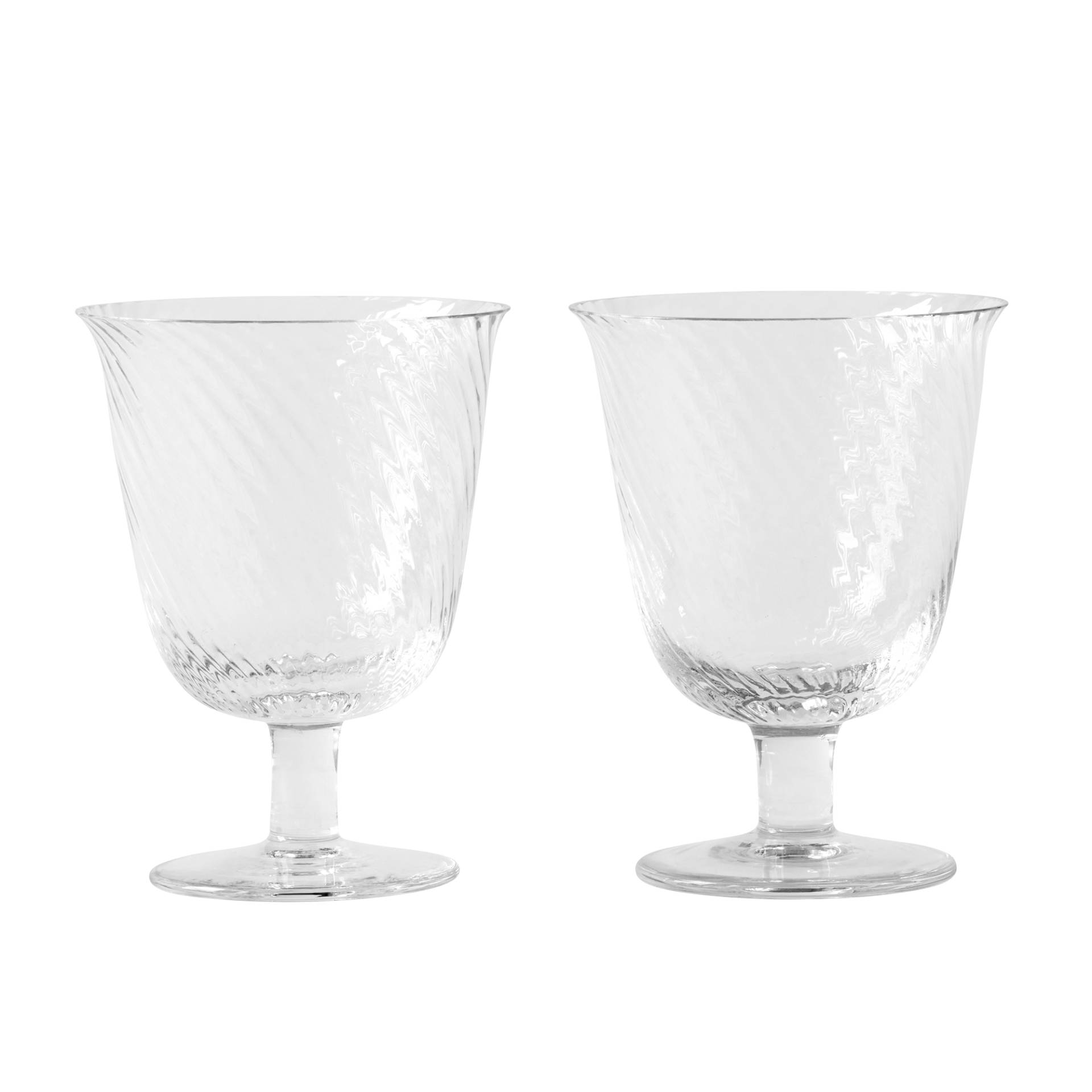 &Tradition - Collect SC79 Weinglas 2er Set - klar/mundgeblasenes Glas/handgefertigt/HxØ 12x9cm von &Tradition