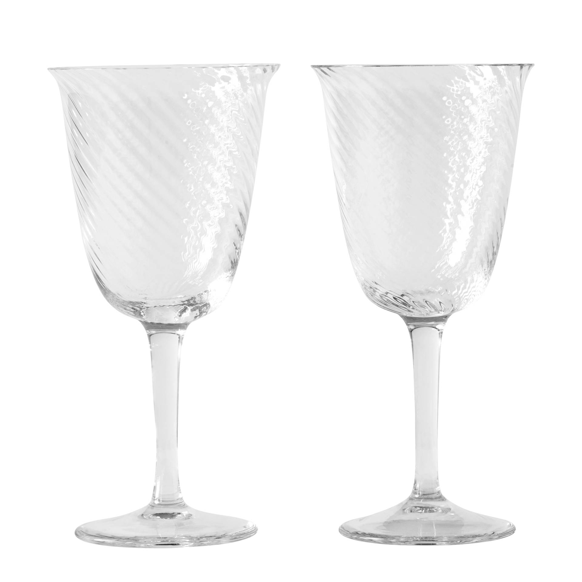 &Tradition - Collect SC80 Weinglas 2er Set - klar/mundgeblasenes Glas/handgefertigt/HxØ 18x8,5cm von &Tradition