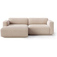 &Tradition - Develius Eck-Sofa, Konfiguration C, beige (Karakorum 003) von &Tradition