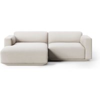 &Tradition - Develius Eck-Sofa, Konfiguration C, beige (Linara Stone 266) von &Tradition