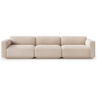 &Tradition - Develius Sofa, Konfiguration D, beige (Karakorum 003) von &Tradition