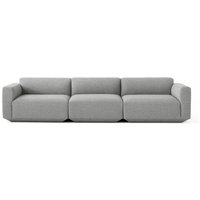 &Tradition - Develius Sofa, Konfiguration D, grau (Hallingdal 130) von &Tradition