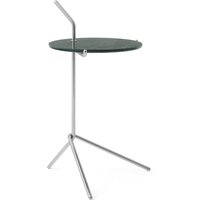 &Tradition - Halten Side Table SH9, Verde Guatemala / Edelstahl poliert von &Tradition