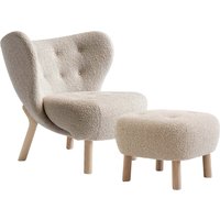 &Tradition - Little Petra Vb1 Sessel And Atd1 Pouf von &Tradition