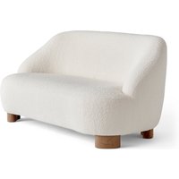 &Tradition - Margas LC3 2-Sitzer Sofa, Eiche geölt / elfenbein (Karakorum 001) von &Tradition