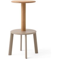 &Tradition - Massif AV40 Barhocker, Eiche / grau beige von &Tradition