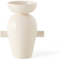 &Tradition - Momento JH40 Vase, H 27 cm, cream von &Tradition