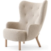 &Tradition - Petra Lounge Chair VB3, High Back, Eiche geölt / Karakorum 003 von &Tradition