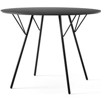 &Tradition - RFH Terrace Table RD6, Ø 97 cm, schwarz von &Tradition