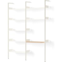 &Tradition - Rombe Regal mit Schreibtisch Konfiguration B If1 And If5 &Tradition - Rombe Regal mit Schreibtisch Konfiguration B If1 And If5 von &Tradition
