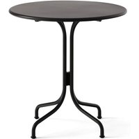 &Tradition - Thorvald SC96 Outdoor Bistrotisch, Ø 70 cm, warm black von &Tradition