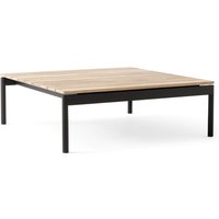 &Tradition - Ville AV50 Outdoor Coffee Table, 90 x 90 cm, Teak / warm black von &Tradition
