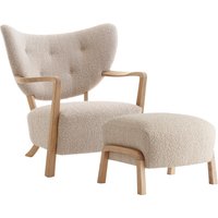 &Tradition - Wulff Atd2 Sessel And Atd3 Pouf von &Tradition