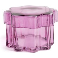 &klevering - Astral Vorratsglas mit Deckel 10,5 x Ø 16, pink von &klevering