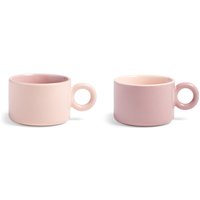 &klevering - Chiquito Tasse, 0,2 L, rosa (2er-Set) von &klevering