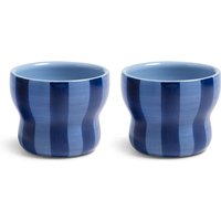 &klevering - Circus Becher 100 ml, blau (2er-Set) von &klevering