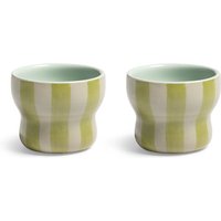 &klevering - Circus Becher 100 ml, grün (2er-Set) von &klevering