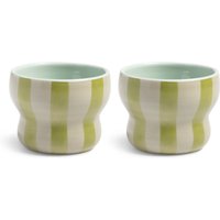 &klevering - Circus Becher 200 ml, grün (2er-Set) von &klevering