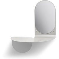 &klevering - Flip Spiegel, 53 x 63 cm, grau von &klevering