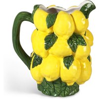 &klevering - Krug Zitrone, H 20,5 cm, gelb / grün von &klevering