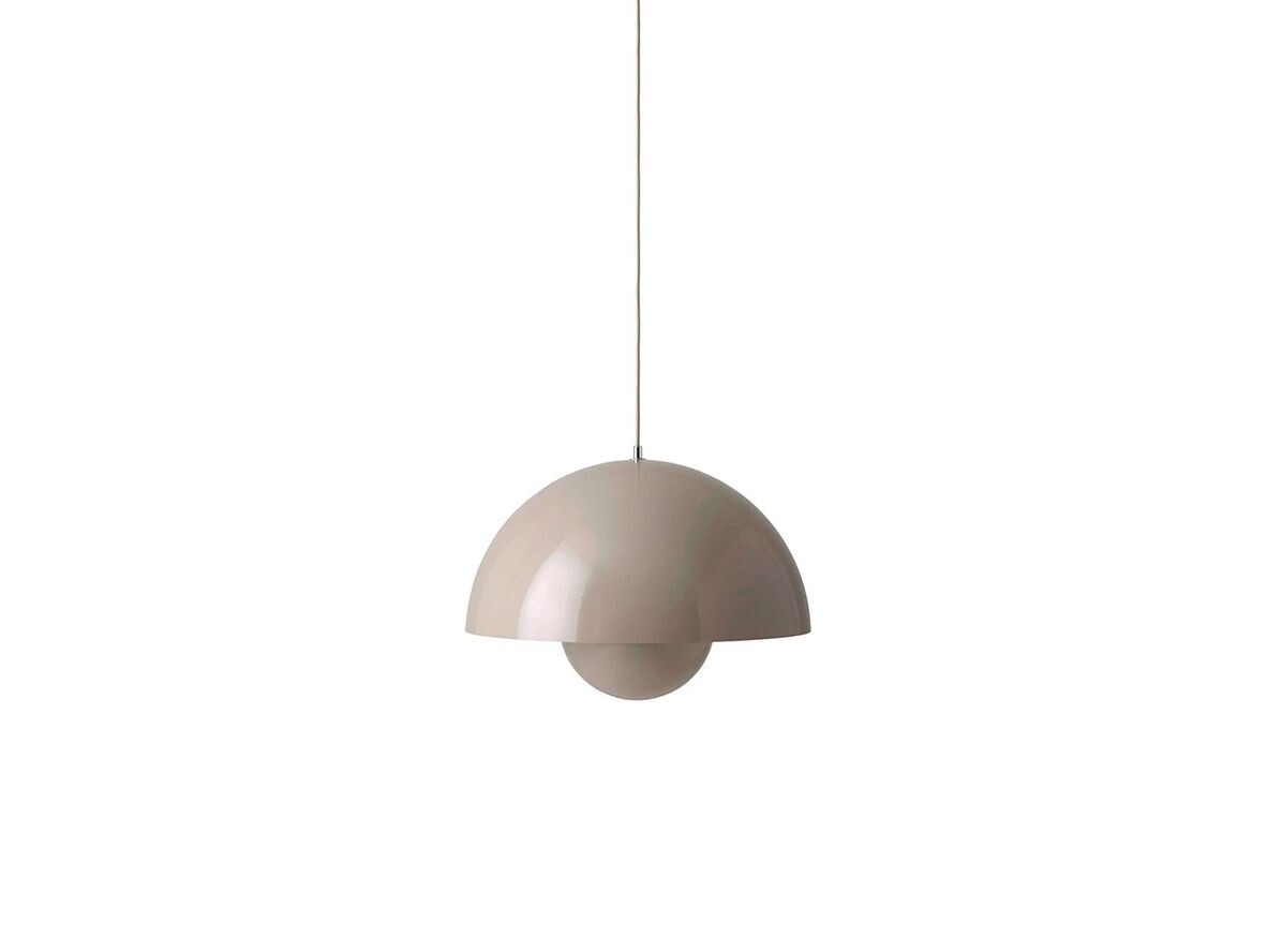 &Tradition - Big Flowerpot VP2 Pendelleuchte Grey Beige von &Tradition