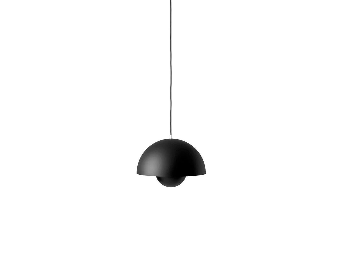 &Tradition - Flowerpot VP7 Pendelleuchte Matt Black von &Tradition