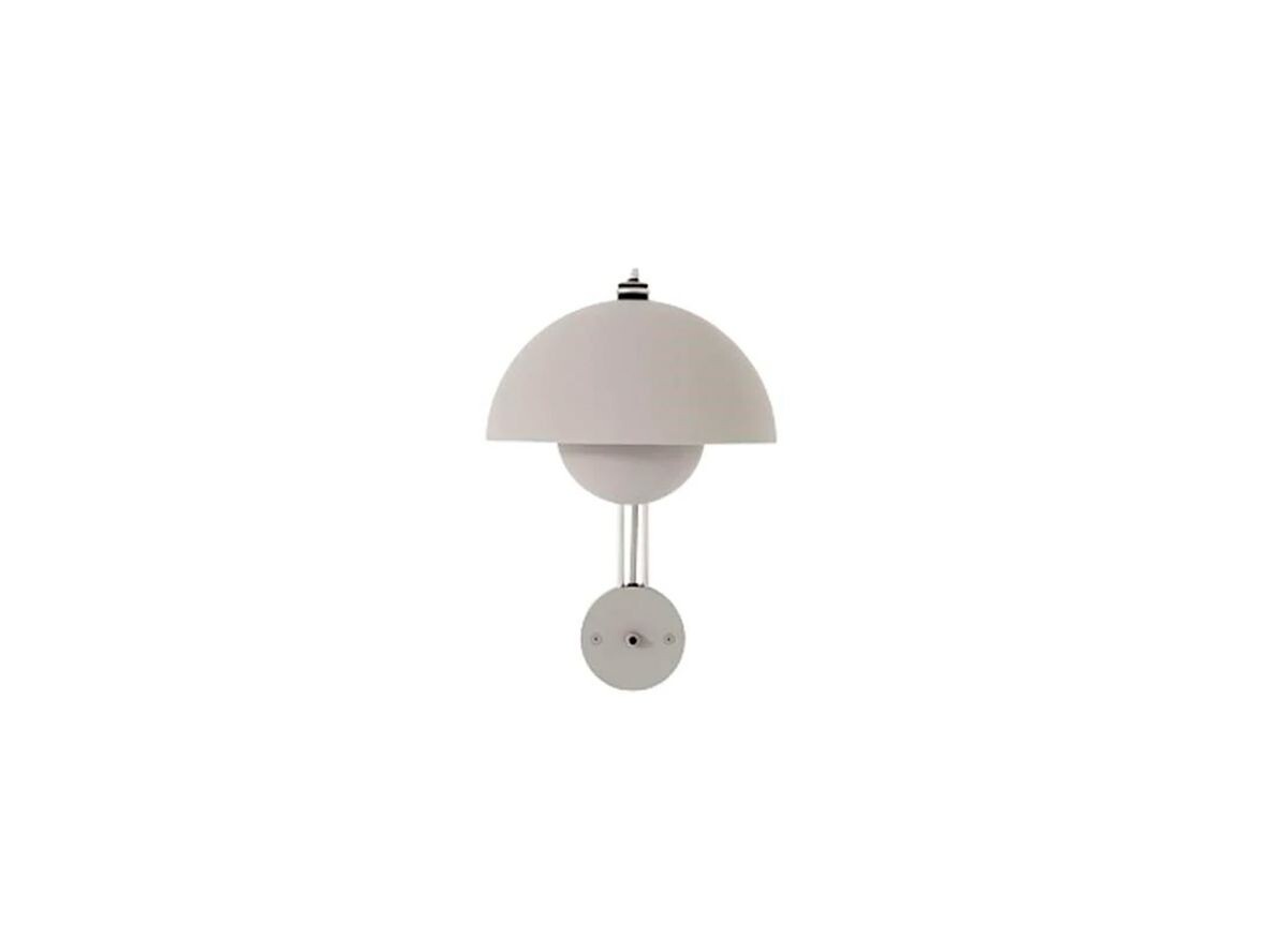 &Tradition - Flowerpot VP8 Wandleuchte Matt Light Grey von &Tradition