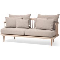 &Tradition - FLY 2-Sitzer Sofa SC2, Eiche geölt / Hot Madison (94) von &Tradition