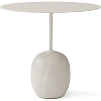 &Tradition - Lato Beistelltisch H 45 cm, 40 x 50 cm, ivory white / crema diva Marmor von &Tradition