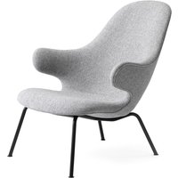 &Tradition - Catch JH14 Lounge-Chair, schwarz / grau (Hallingdal 65 130) von &Tradition