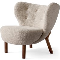 &Tradition - Little Petra VB1 Lounge Chair, Walnuss / Karakorum 003 von &Tradition