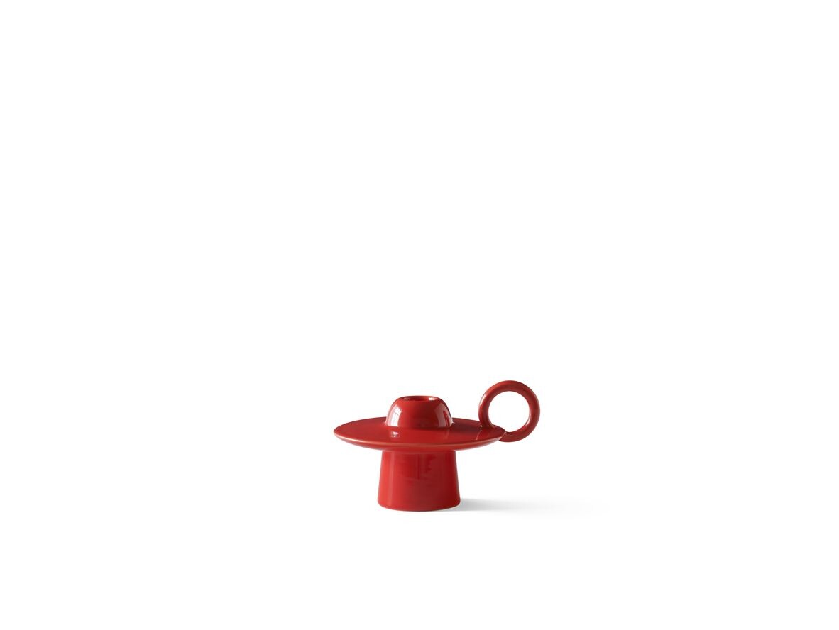 &Tradition - Momento Candleholder JH39 Poppy Red &Tradition von &tradition