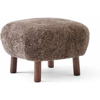 &Tradition - Pouf ATD1, Sheep Sahara / Walnuss von &Tradition