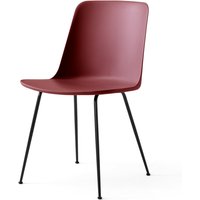 &Tradition - Rely Chair HW6, rotbraun / schwarz von &Tradition