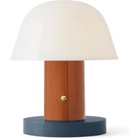 &Tradition - Setago JH27 Akku-Tischleuchte (LED), rust / thunder von &Tradition