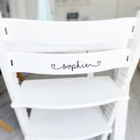 Hochstuhlsticker - Aufkleber Für Hochstuhl Namenssticker Namensaufkleber Tripp Trapp von undGlueck