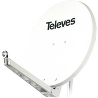 Televes QSD-Line Offset Reflektor 75x85cm Ral9002 S75QSD-W von unex