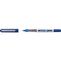 uni-ball eye micro UB-150E Tintenroller silber 0,2 mm, Schreibfarbe: blau, 12 St. von uni-ball