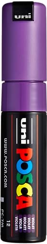 POSCA 181334 - POSCA Marker mit breiter Rundspitze, Violett von POSCA
