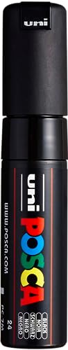 POSCA 181399 - POSCA Marker mit breiter Rundspitze, schwarz von POSCA
