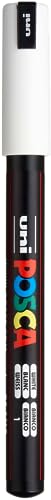 POSCA 181701 - POSCA Marker mit kalibrierter Spitze, weiß von POSCA